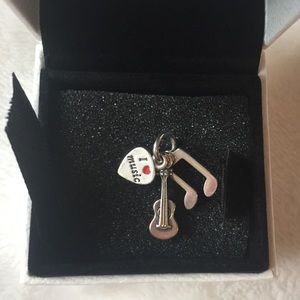 I Love Music Pandora Charm